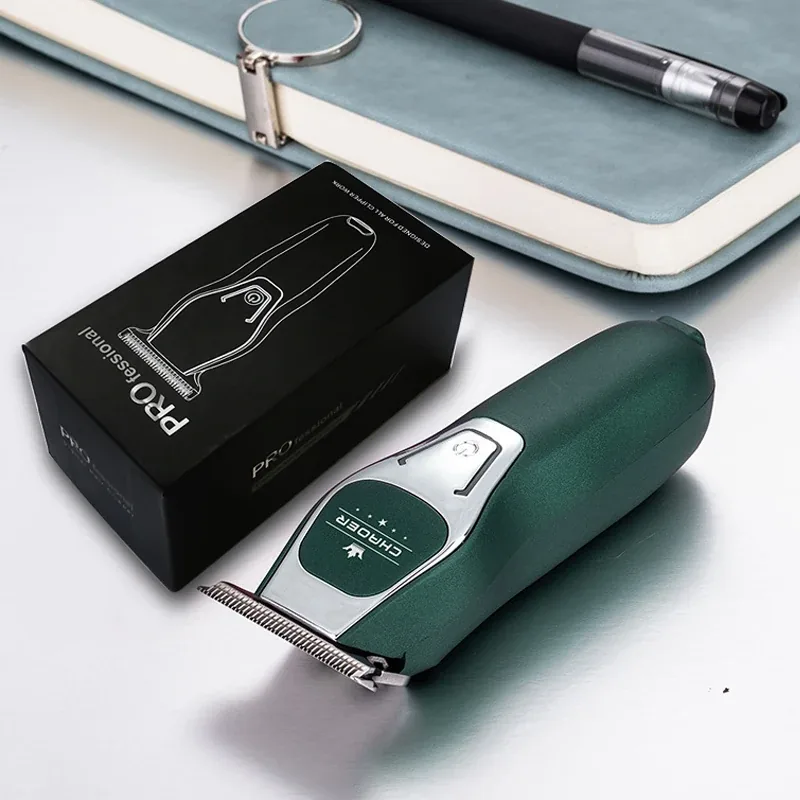 그린 컬러의 트리머와 제품 박스 구성