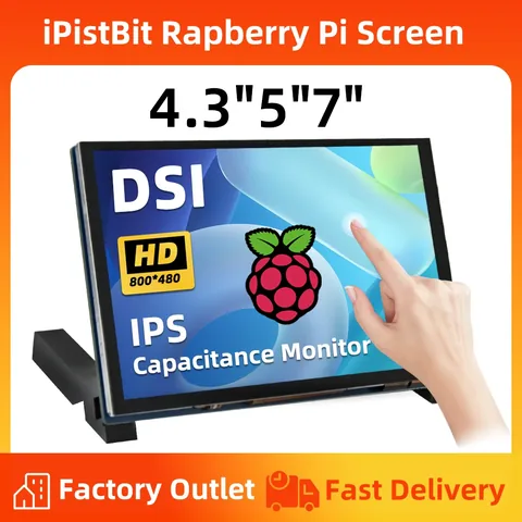 라즈베리 파이용 DSI 터치스크린 모니터 전면