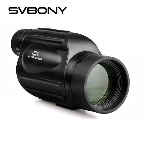 Svbony SV49 단안 망원경 정면 모습