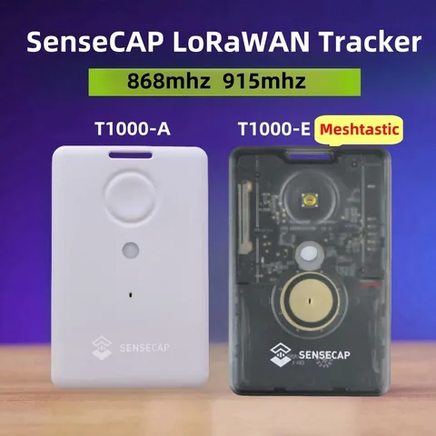 SenseCAP T1000 시리즈 두 모델의 전면 비교