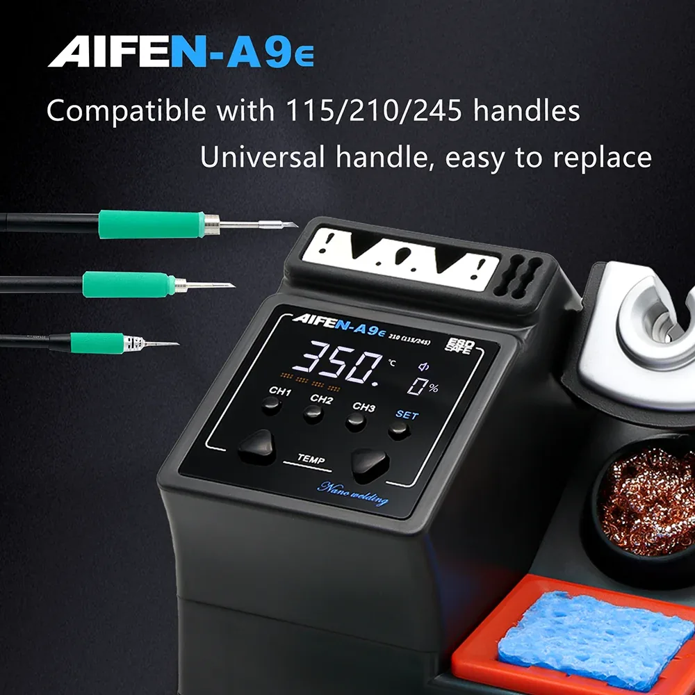 AIFEN A9E의 핸들 호환성 및 화면 표시부