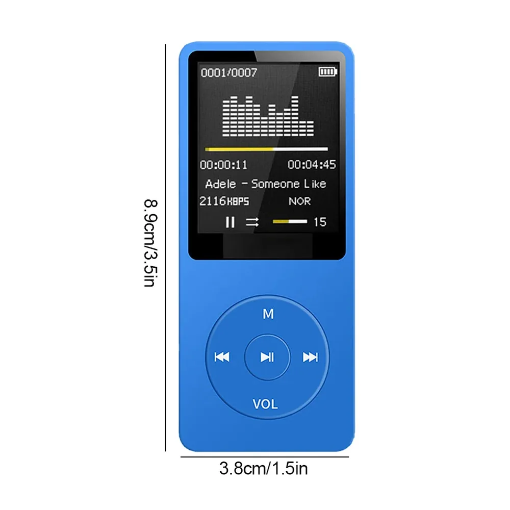 MP3 플레이어 사이즈 정보