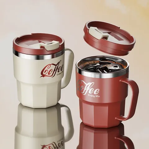 알리 직구 가성비 400ml 이중벽 스테인리스 커피 머그컵 리뷰 정리