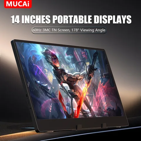 가성비 휴대용 모니터 추천, MUCAI 14인치 직구 리뷰 정리