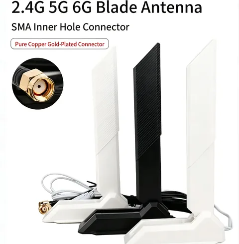 RP-SMA 삼중 대역 Wi-Fi 안테나 구성품
