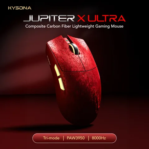KYSONA Jupiter X Ultra 게이밍 마우스, 8000Hz 고성능 직구 리뷰 정리