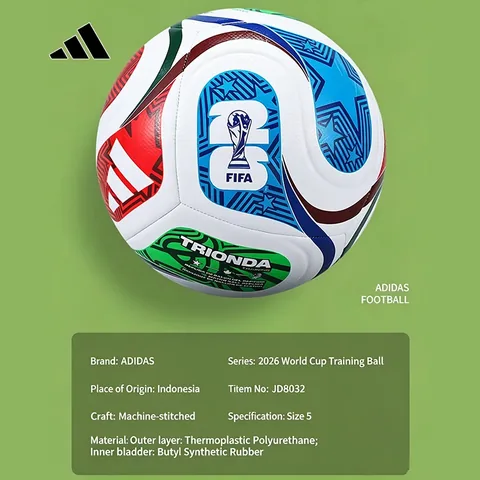2026 FIFA 월드컵 아디다스 트레이닝 축구공 정면 모습